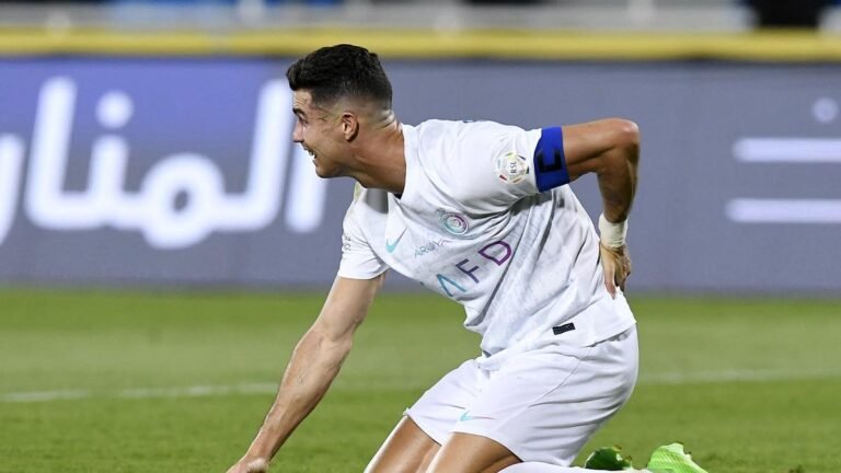 Saudi Pro League: 10-man Al Nassr draws against Al Riyadh after late equaliser, Ronaldo misses big chances