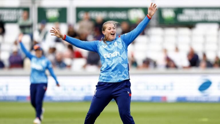 England’s Ecclestone becomes fastest woman to 100 ODI wickets