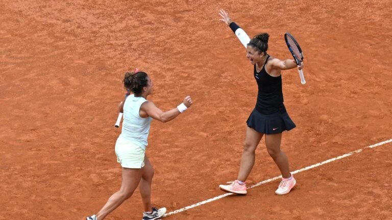 Italian duo sink Gauff and Routliffe to win Rome doubles title