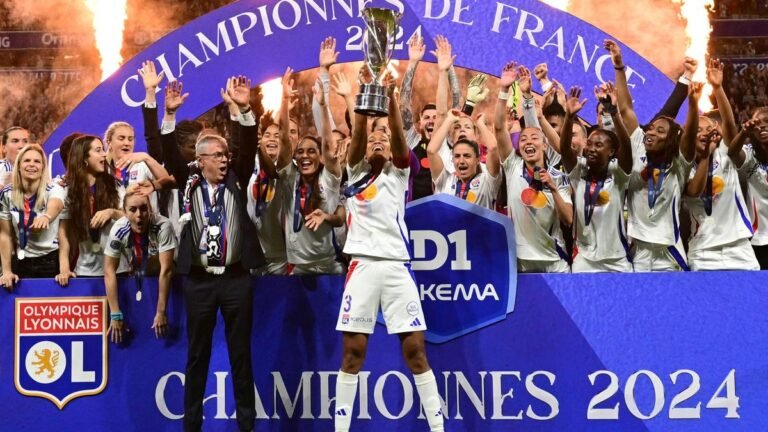 Lyon wins French title ahead of Women’s Champions League final