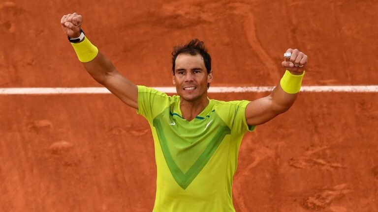 How many five-set matches has Rafael Nadal played at French Open?