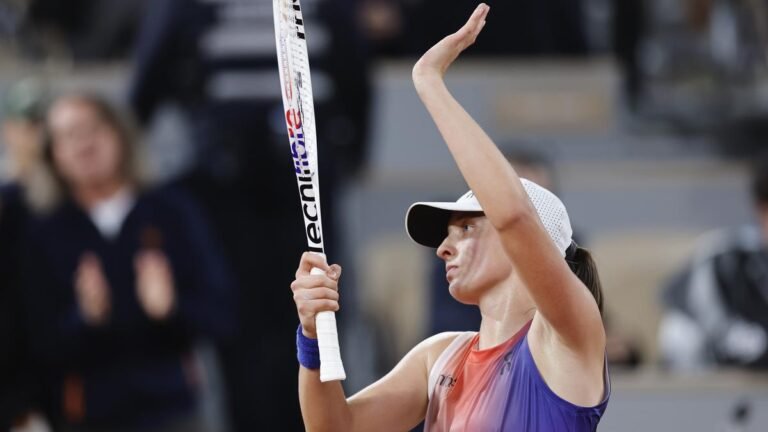 French Open 2024: Swiatek ‘didn’t believe’ comeback win over Osaka was possible