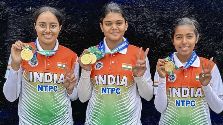 Archery World Cup Stage 2: Indian women’s compound archery team strikes gold