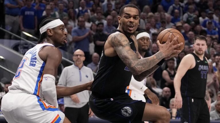 NBA Playoffs 2024: Tight finish sends Mavs past Thunder, into Western Conference finals