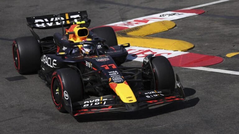 F1 Monaco Grand Prix: Red Bull’s Sergio Perez crashes out in Lap 1 after heavy contact with Magnussen