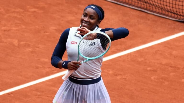 French Open 2024: Gauff cruises past Cocciaretto to quarterfinals