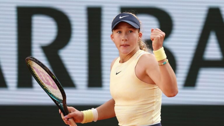 French Open 2024: Andreeva shocks Sabalenka to qualify for semifinals