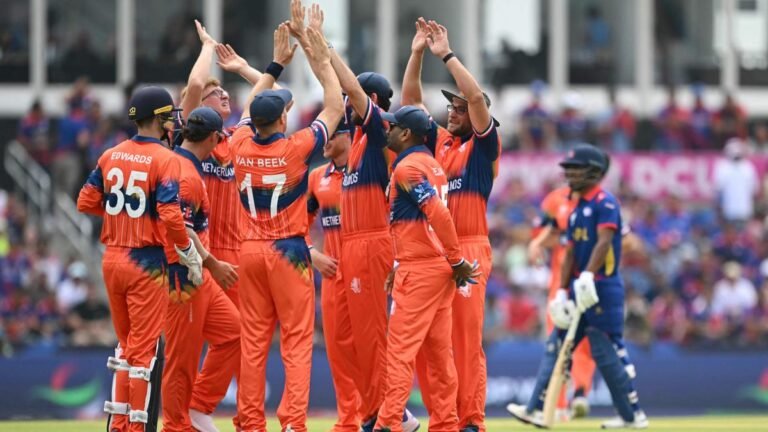 NED vs NEP, T20 World Cup 2024: Netherlands beats Nepal to start campaign with win