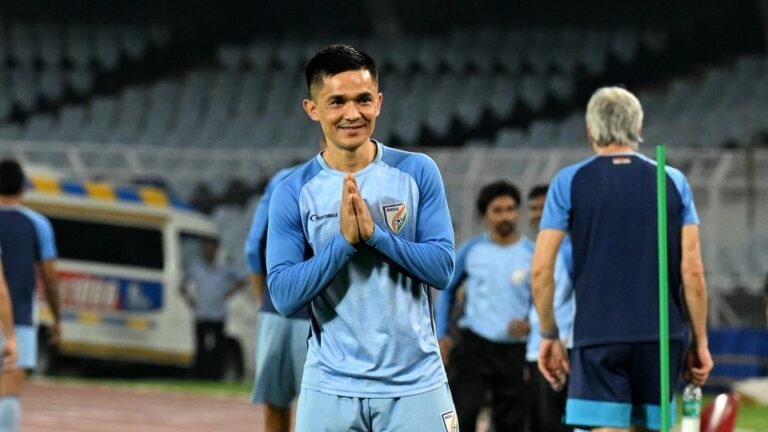 Emotionally-charged Chhetri swansong hoping to take India past Kuwait in World Cup qualifier