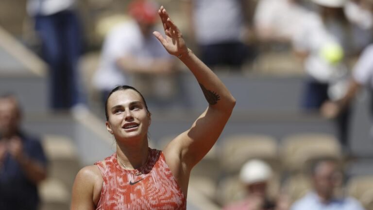 French Open 2024: Second seed Sabalenka bludgeons Navarro for quarterfinal spot