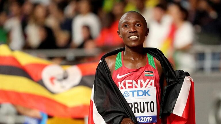 Kenya’s 10k world record holder Kipruto banned for six years by AIU