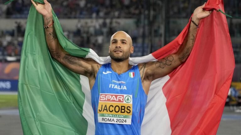 European Athletics Championships 2024: Olympic champion Marcell Jacobs defends 100m title