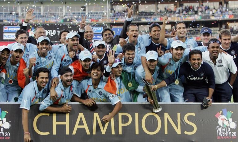 Team India jersey in T20 World Cups through the years