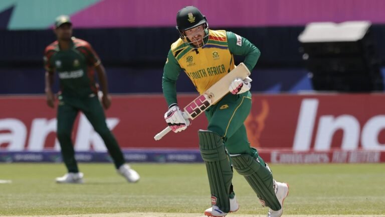 SA vs BAN: South Africa registers its lowest score in T20 World Cup history