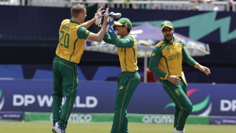 SA vs BAN: South Africa records lowest defended total in T20 World Cup history