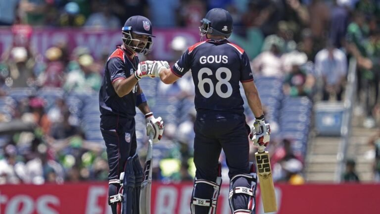 PAK vs USA, T20 World Cup 2024: United States vs Pakistan match ends in tie, goes to super over