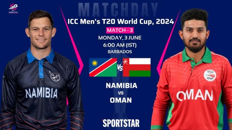 Namibia vs Oman Live Score, T20 World Cup 2024: Namibia, Oman eye win in Group B opener at Barbados