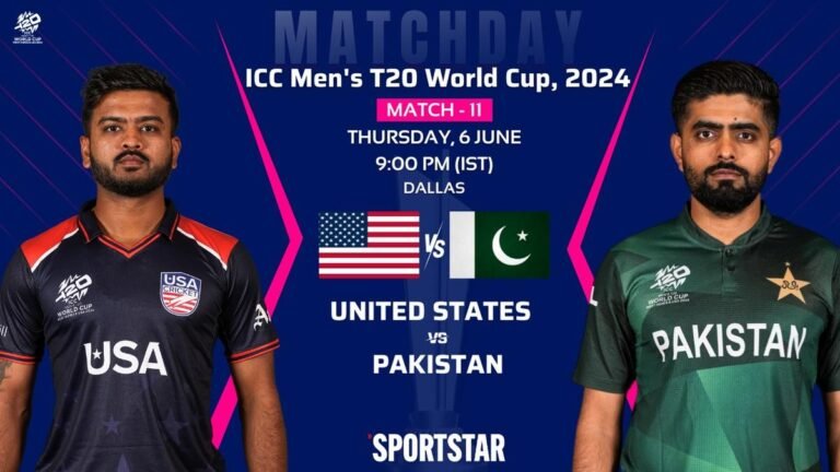 USA vs PAK Live Score, T20 World Cup 2024: Pakistan faces United States in campaign opener; Toss at 8:30 PM IST