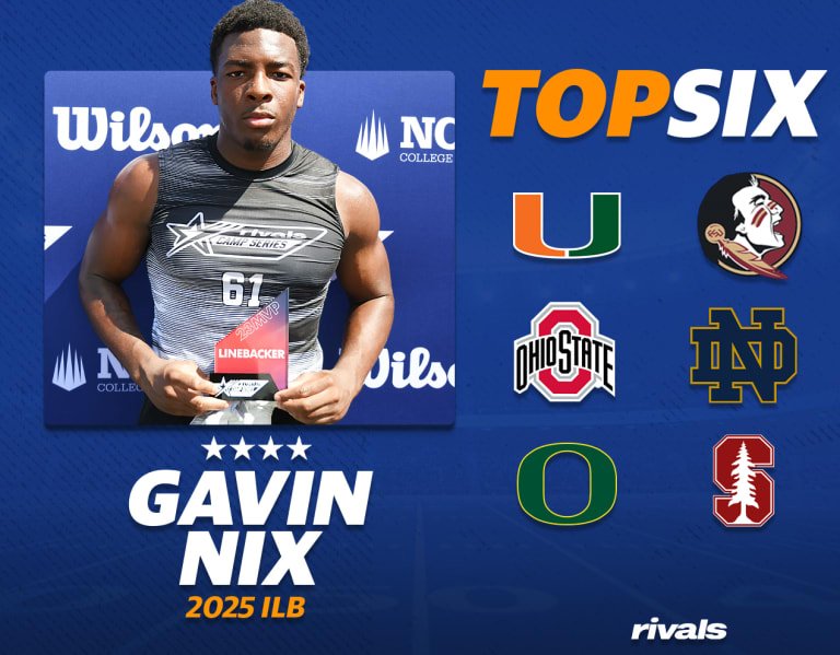 Rivals250 LB Gavin Nix Talks Top Schools, Decision Timeline