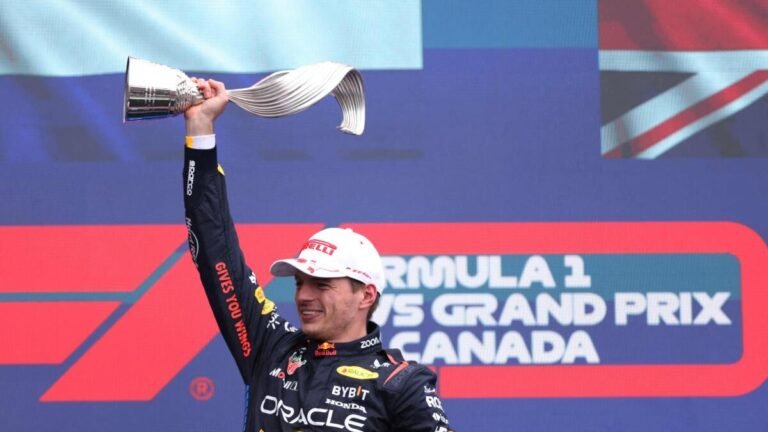 Max Verstappen wins third straight Canadian Grand Prix