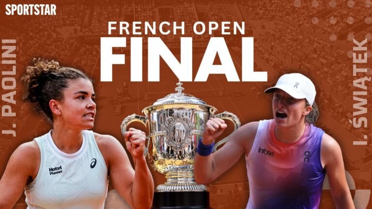 French Open 2024 Live Score, Women’s Final: Defending champion Swiatek takes on Paolini, eyes third straight title